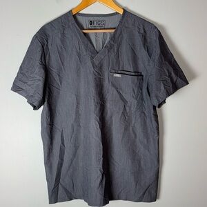Figs Gray Tactical Collection Large Top Scrubs